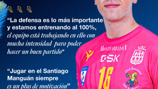 Imagen de la noticia Vasco Teixeira: «Jugar en casa siempre es un plus de motivación”